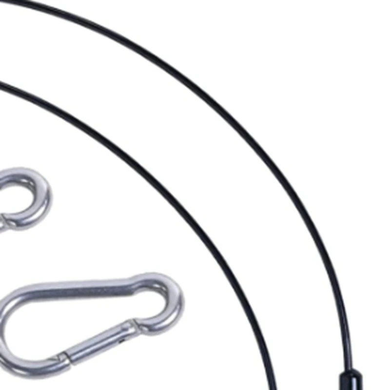 Straps Attach To Black Bear Proof Trash Can. Works Great For Bears, Raccoons, Opossums Lizards,Animal Trash Can Lid Lock