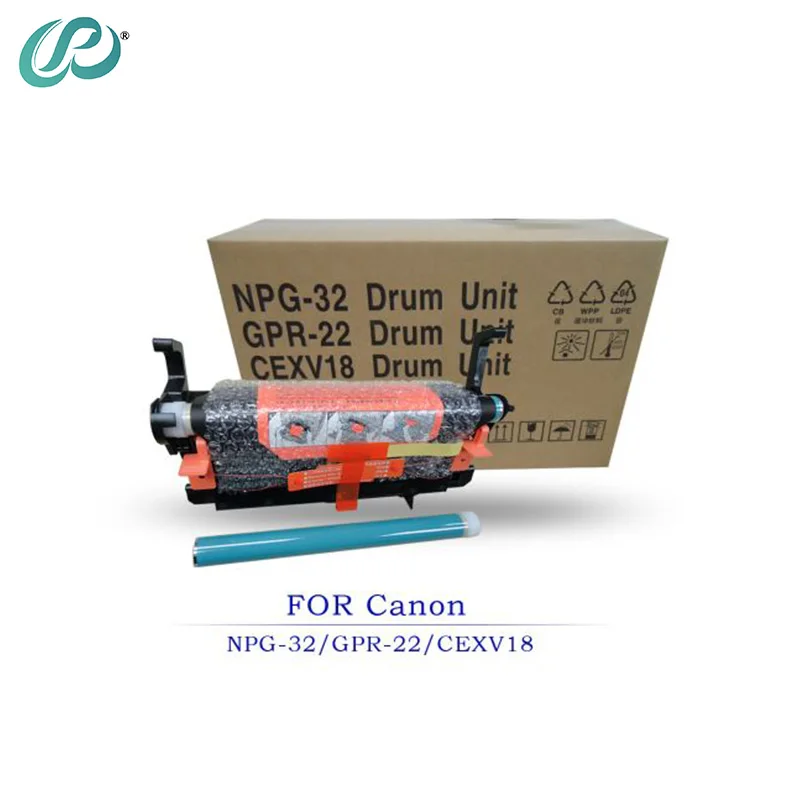 1pcs NPG-32 GPR-22 C-EXV18 Drum Unit Compatible for Canon iR1018 1019 1020 1022 1024 1025 1018J Copier Spare Parts