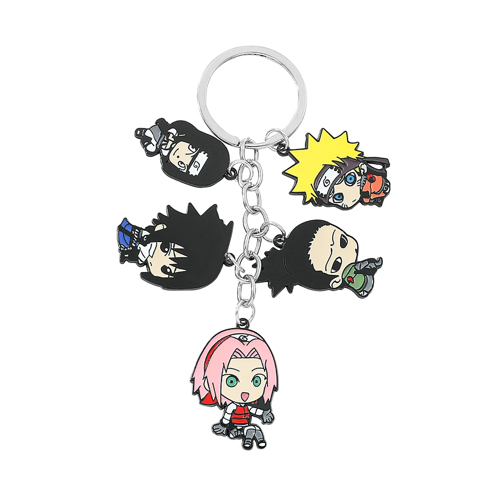 Cute Anime Cartoon Keychain, Creative Couple Pendant, Anime Merchandise Gift