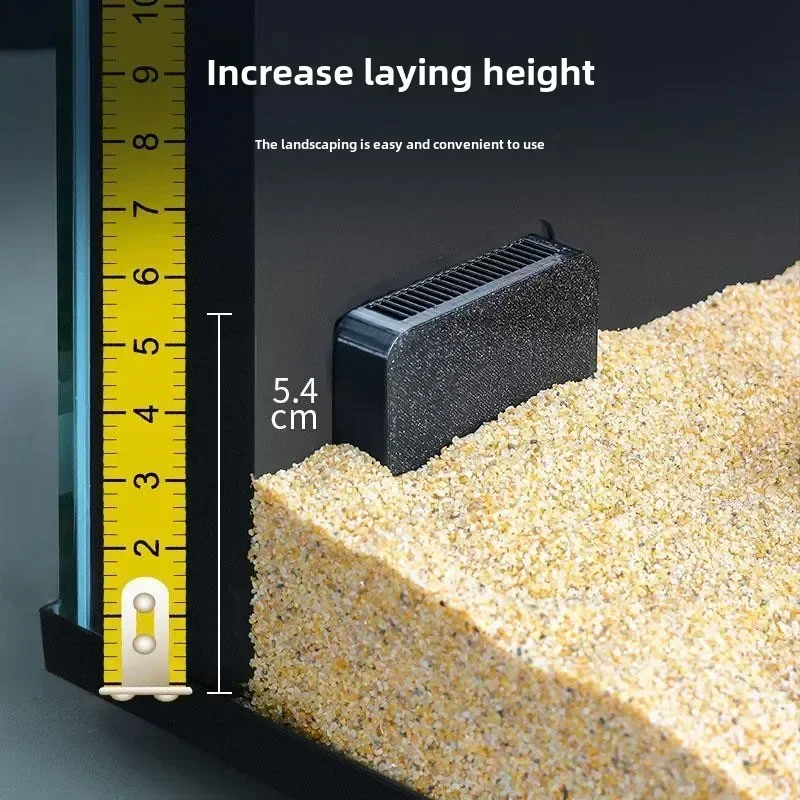 

smart aquarium modification backplane bottom stickers import and export accessories For Xiaomi Mijia aquascape sand blocking