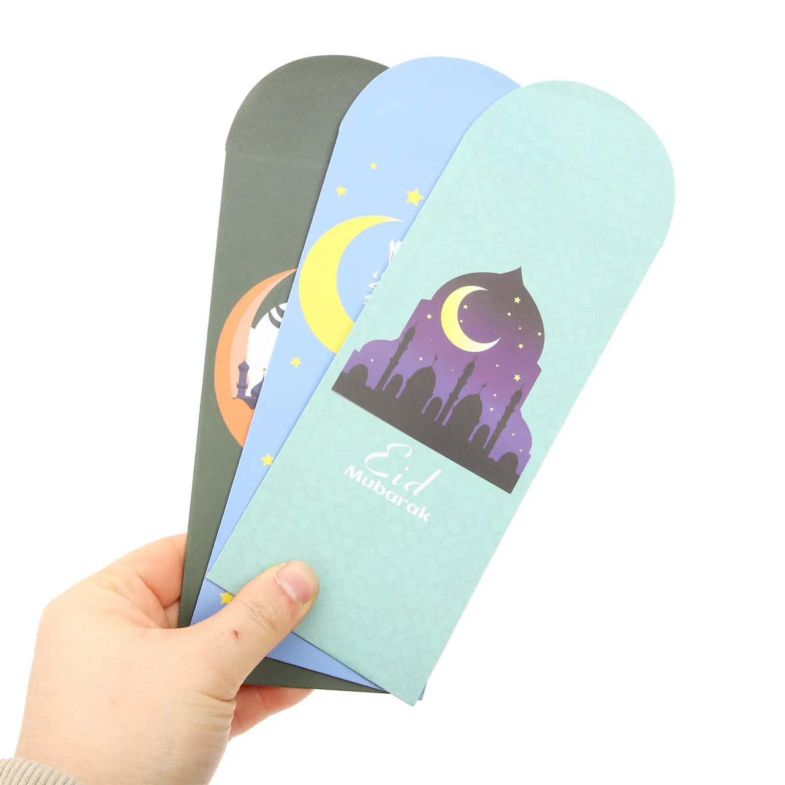 

18Pcs Eid Mubarak Party Red Envelopes Ramadan Cash Gift Holder Money Cards Packing Envelopes Muslim Festival Supplies