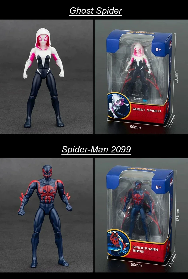ZDTDS 10CM Avengers Figur Rival Rhino Thanos Ghost Man Scarlet Venom Octopus Iron Spider Captain Hulk Legends Spielzeugpuppe Figur – Detail 17