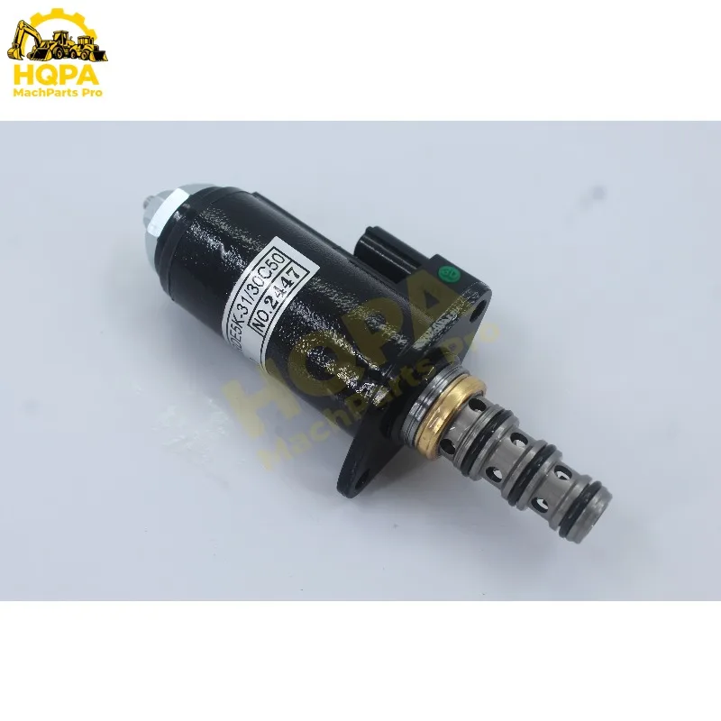 

60081917 KDRDE5K-31/30C50-140 Hydraulic Pump Solenoid Valve For KOBELCO Excavator SK140LC-8 SK210LC-6E SK210LC-8 R215LC-7