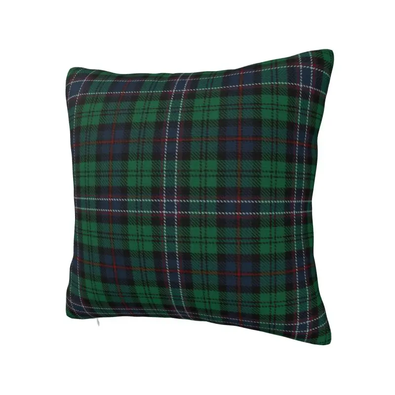 Modern Scottish National Tartan Sofa Cushion Cover Soft Popular Gingham Plaid Pillow Case Decoration