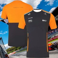 20245 Hot Selling F1 Racing Lando Norris Team T-shirt Men's Outdoor Sports # 4 Racing Short Sleeved MOTO GP Cycling Suit