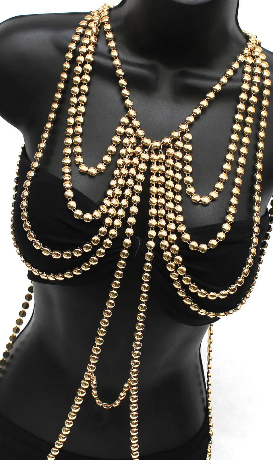 ** source factory direct sales handmade chain steamed bread chain body chain, quality Amazon hot selling women's jewelry
