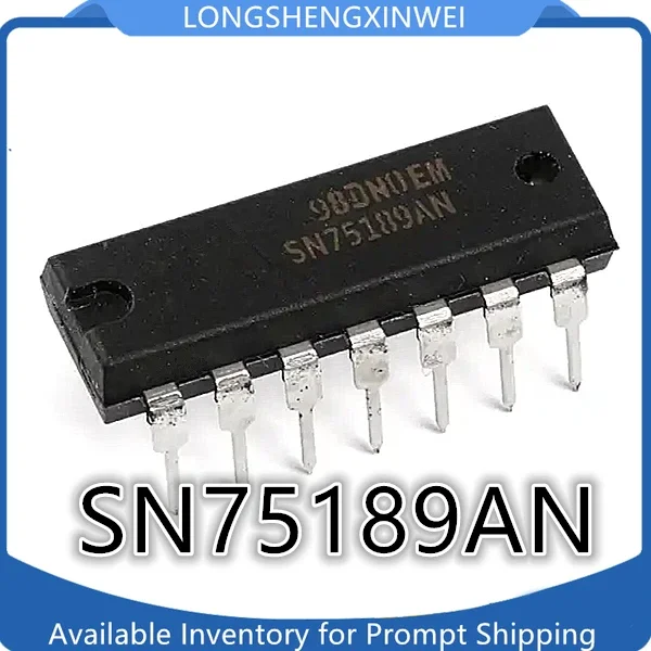 1PCS SN75189 SN75189AN Inline DIP-14 Original Line Receiver Chip 5.5V