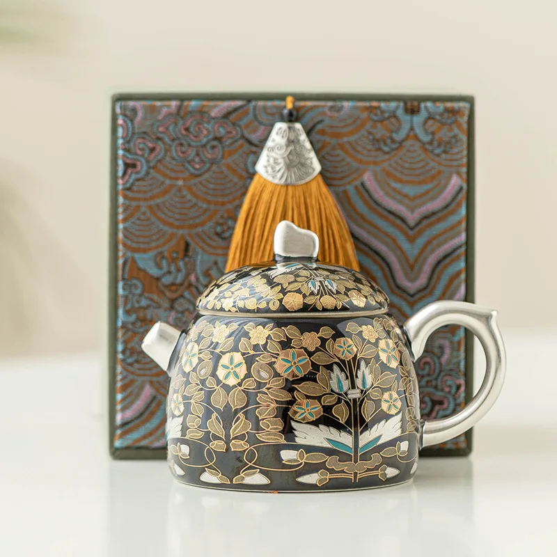 

Tea Pot for Brewing Tea Household Kung Fu Tea Set High-end Chinese Style Mini Teapot Set