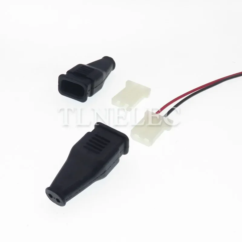 2 Pin Way 2.8mm Automotive Plug Wiring Harness Electrical Connector With Wires Car Modification Socket