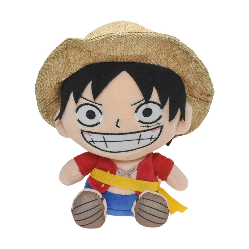 

Hot 30cm One Piece Anime Figure Zoro Luffy Chopper Plush Toys Cute Cartoon Plushie Stuffed Dolls Pendant Xmas Gifts