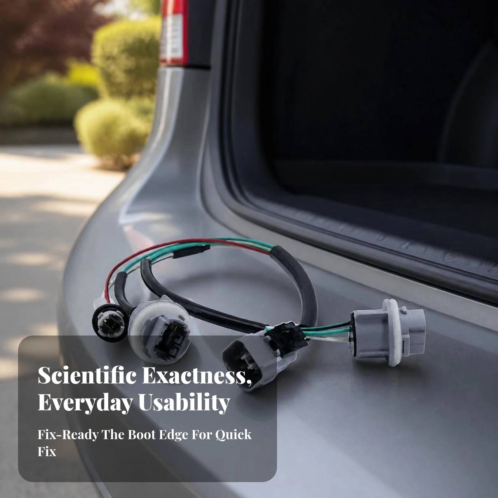 Tail Light Socket Wiring Harness Easy to Install Tail Light Socket and Wiring Harness Taillight High Temperature Resistant
