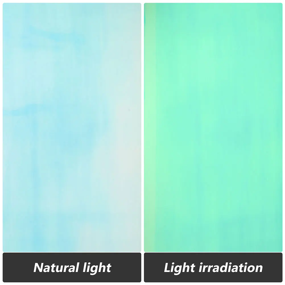 

2 Rolls Glow In Dark Heat Iron On Fabric Films For Diy Clothes Crafts Luminous Vinyl Durable Household Film Custom Logo