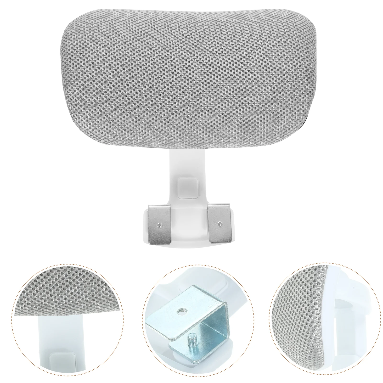 Computer Chair Head Car Gadgets Pillow Cushion Work Headrest Booster Lift Adjustable Plastic Office Attachment