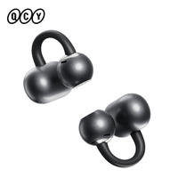 QCY CT06 Clip On Earbuds Crossky C50 Open Ear Wireless Bluetooth 6.0 Headphones with 4 Mic 35H Earbuds Comfortable for Running