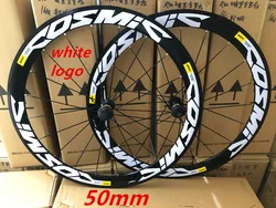 New black gray 700c 50mm alloy bike tire  V brake  Wheel  disc brake wheelset road wheels