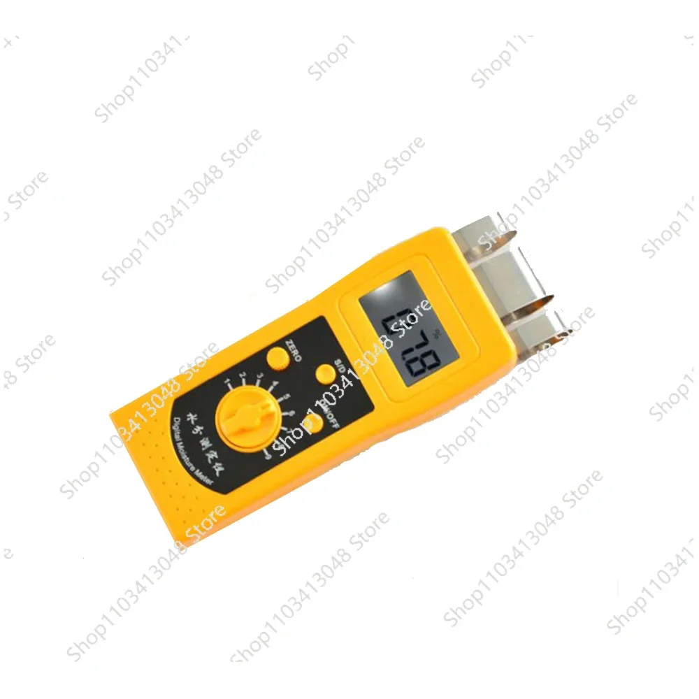 

Potable Digital DM200T Textile Moisture Meter/ Analyzer/Tester for Cotton Clothes, Yarn, wool