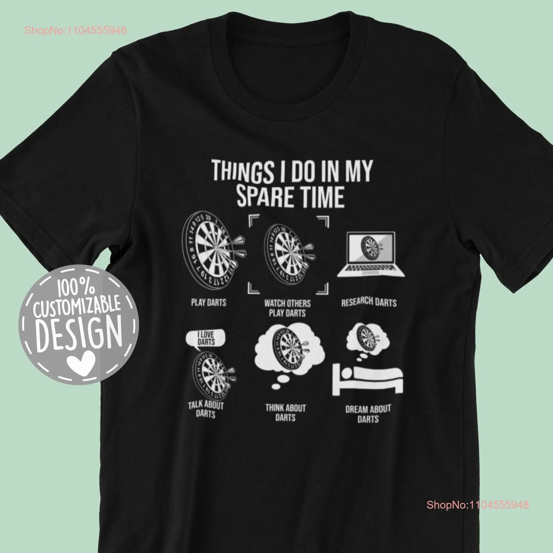 

Забавная футболка с игроком в дартс, вещи, я делаю любитель дартс, мастер-паб, играющий наряд с длинными или короткими рукавами