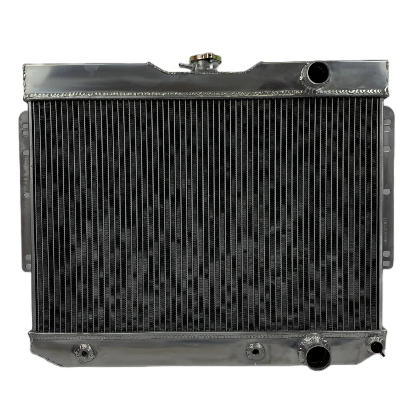 Aluminum Radiator for 1959-1965 Chevy Bel Air/Biscayne/Caprice/Impala/Kingswood 3.8-6.7L 1960 1961 1962 1963 1964