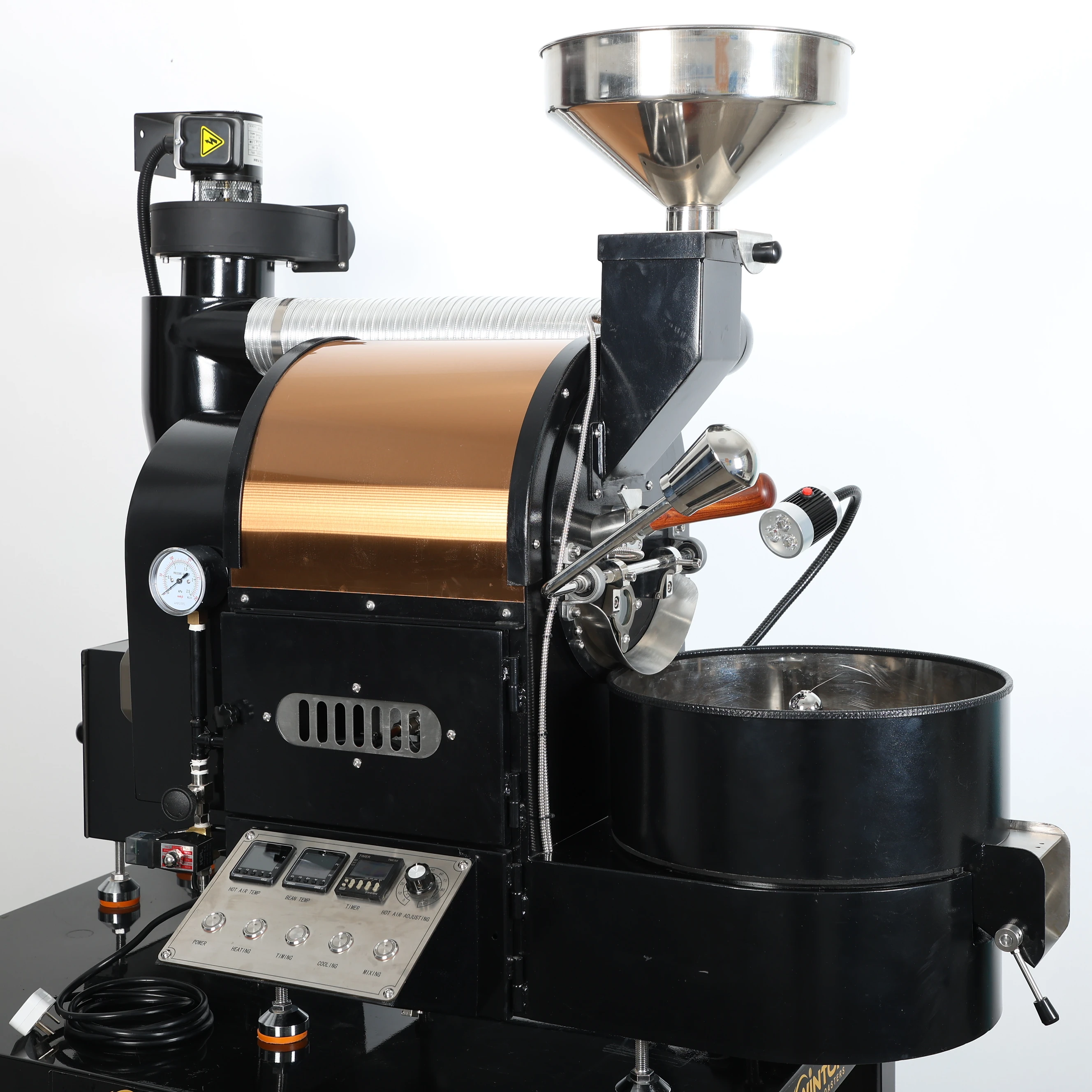 Máquina tostadora De café comercial casera De Gas eléctrica Tostadora De Cafe Industrial