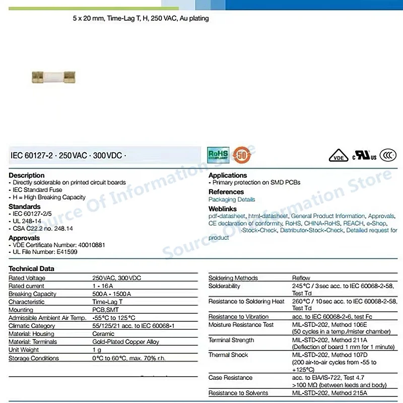 1 Stuks Originele Legering Zekering Decodering Versterker Upgrade Vergulde Dop Audiofiele Zekering 5*20Mm 1a-16a 100% Nieuw