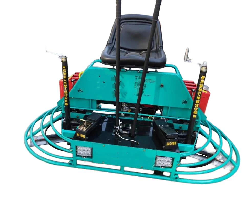 Ride On Power Trowel Concrete Floor Polishing Machine For Construction