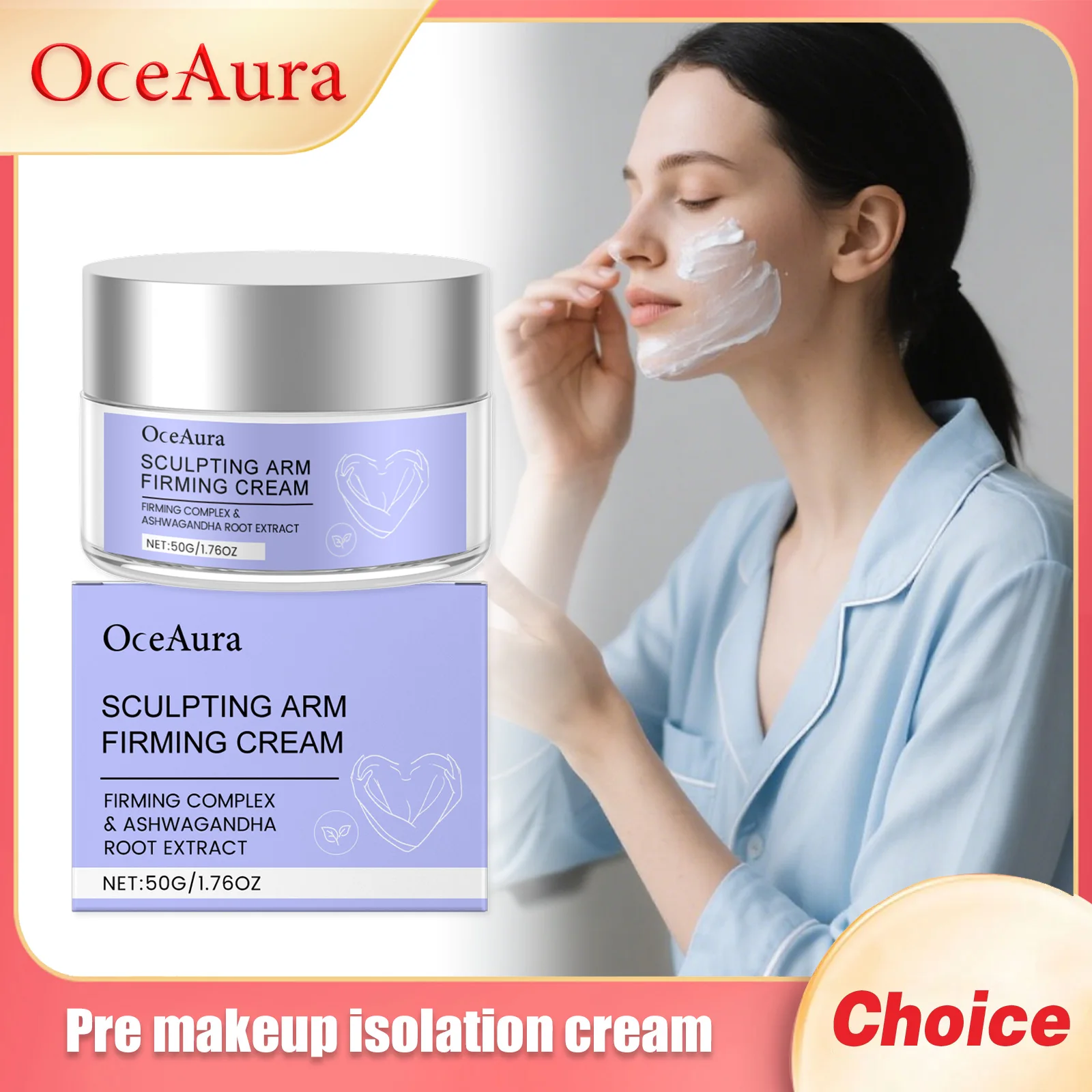 Hyaluronic Acid Face Makeup Pre Isolation Cream Invisible Acne Moisturize Epidermis UniformSkincolor Elasticity Hide Pore Primer