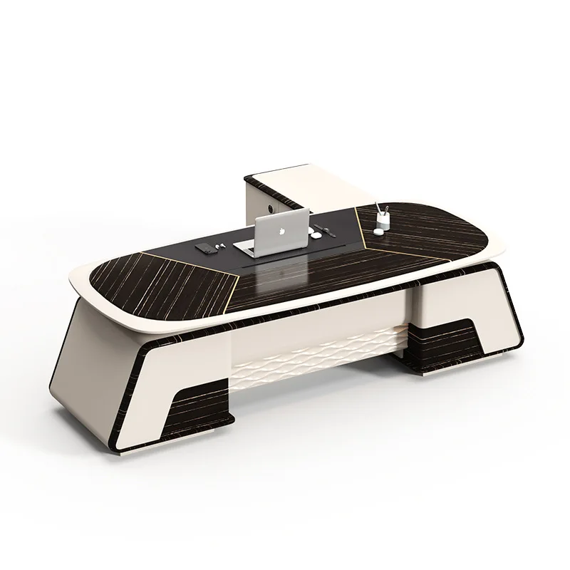 

Boss desk Modern simple fashion President desk General manager office desk and chair combination