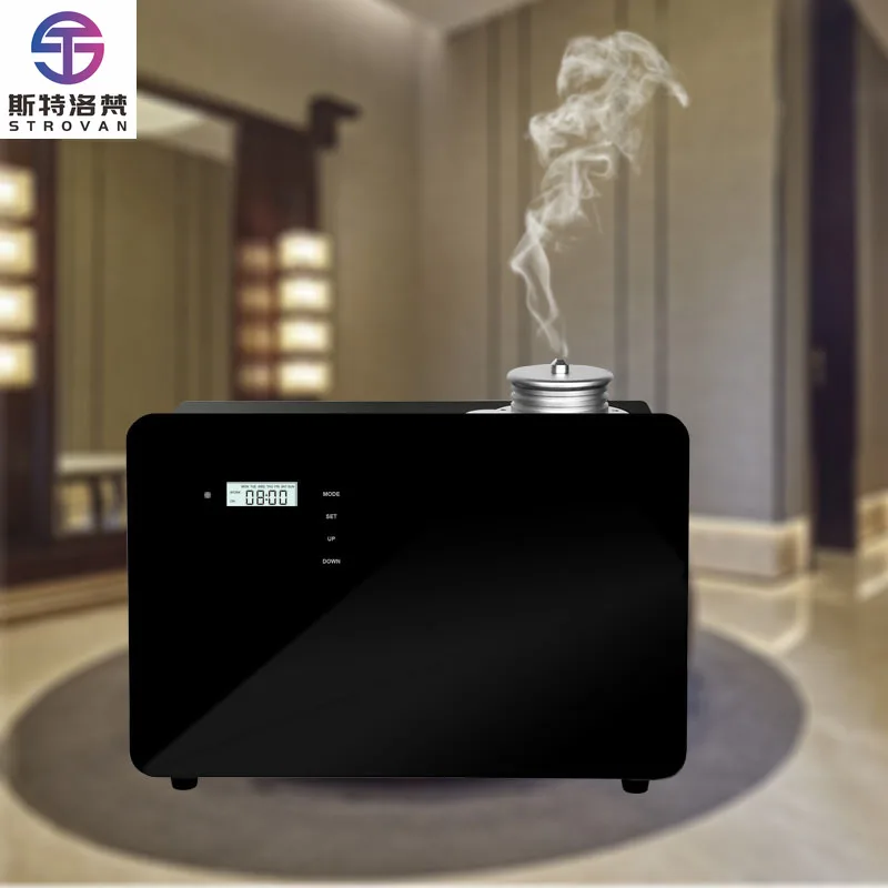 

Commercial Electric Black Metal Wifi App 12V 500ml Smart Scent Wifi Diffuser Aroma Scent Marketing