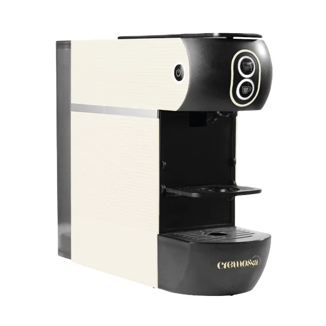 High Quality Espresso Coffee Machine in Slim White Design FAP System Capsule for Home Kitchen Electric Plastic Housing