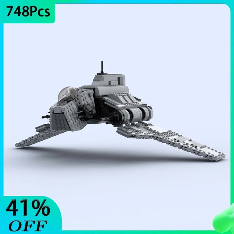 NEW Nu class Attack Shuttle Republic Version MOC Building Blocks Model SpaceShip Battle Bricks Toys Kids Gifts