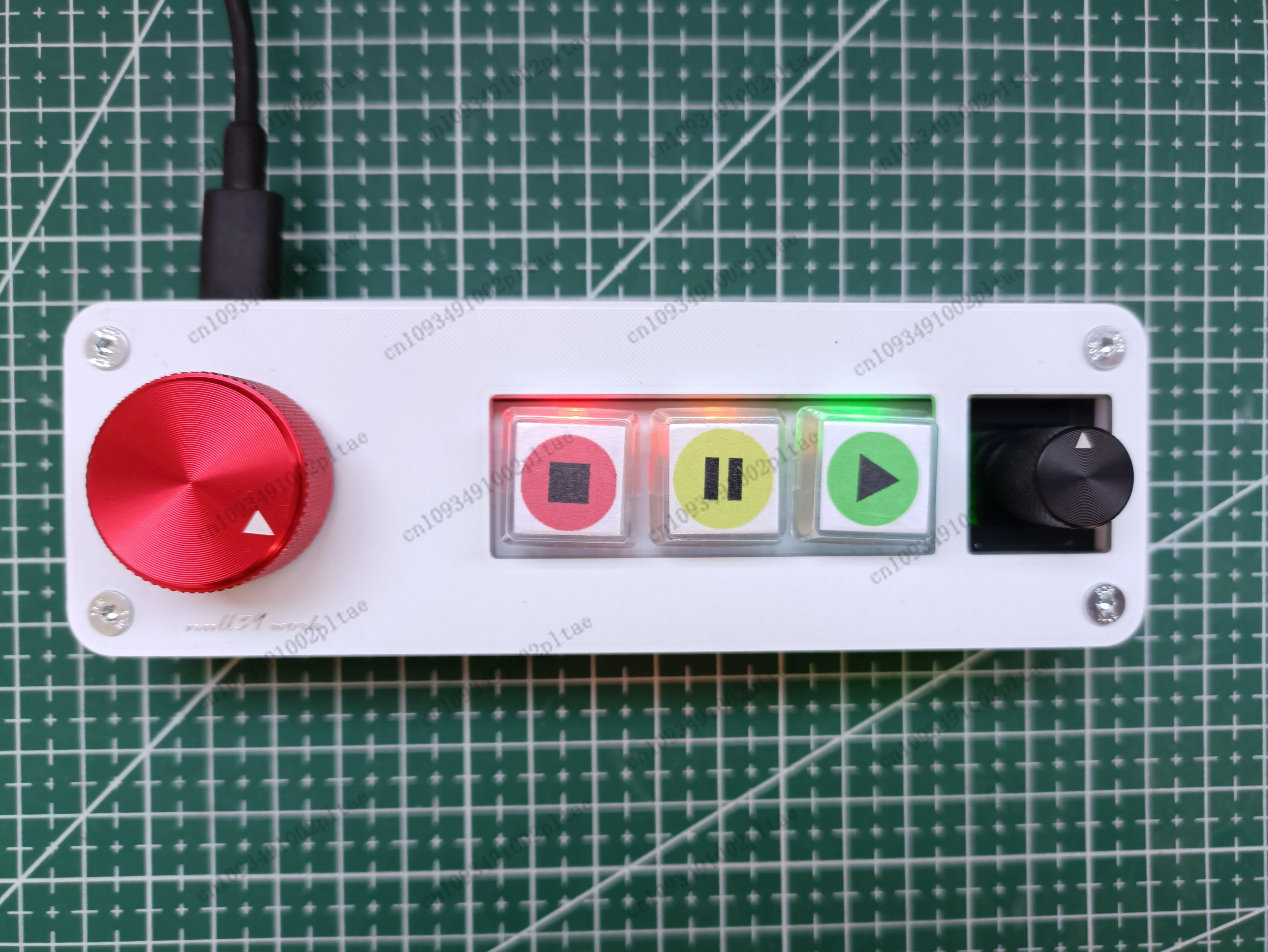

One-stop limit knob + unlimited multi-stop knob, performance, control, computer, music, play USB keyboard