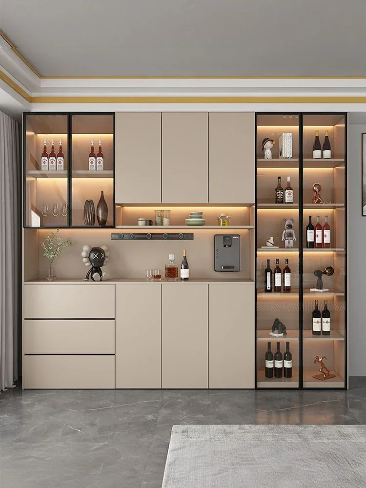 

Advanced Display Wine Cabinet Wooden Bar Shelf Storage Wine Cabinet Collect Bar Armarios Para Sala De Estar Hotel Furniture