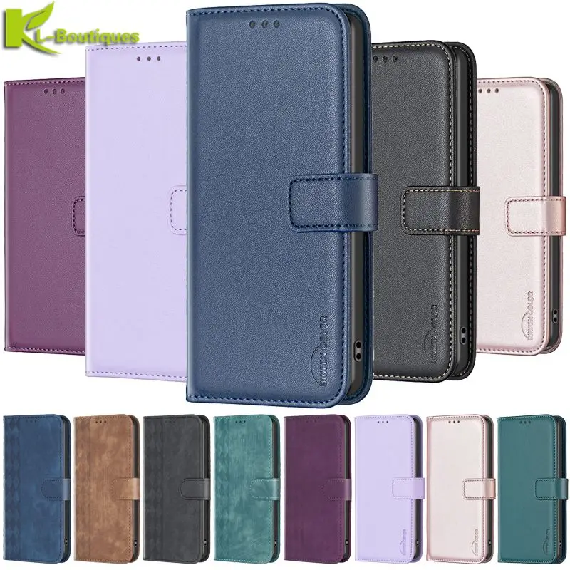 For Xiaomi Redmi Note 11 Case Note11 Etui Flip Wallet Stand Phone Case on For Redmi Note 11 Pro 11Pro 5G 11S 11E Protect Cover