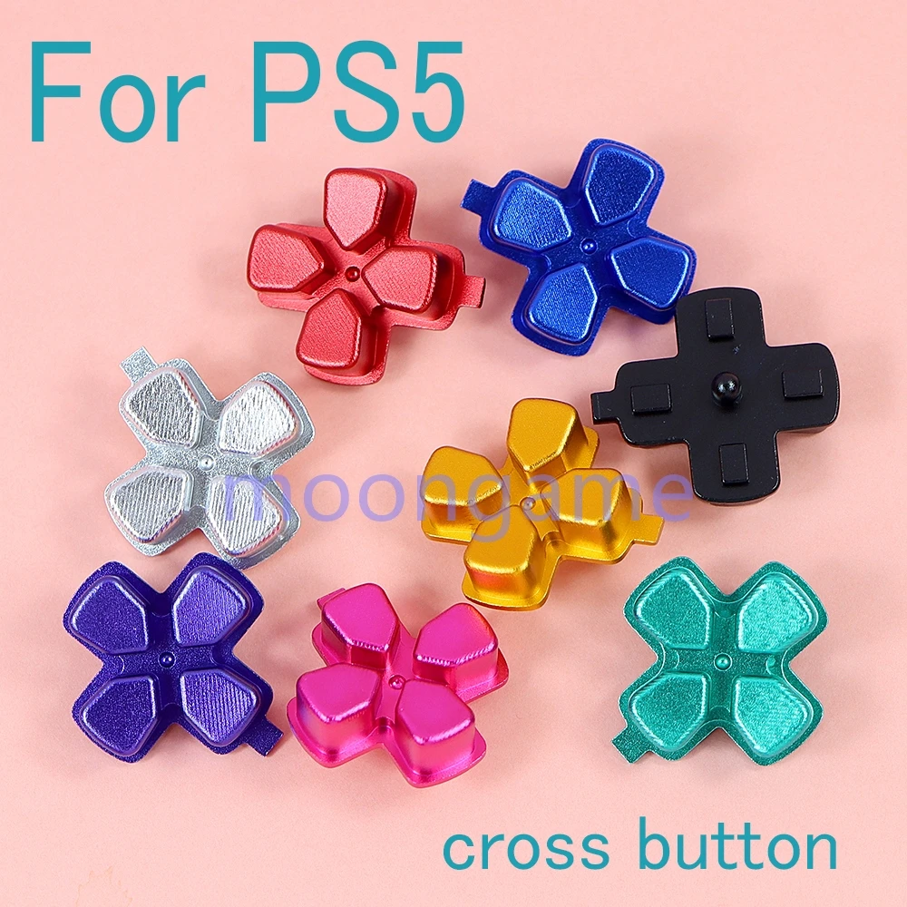 20pcs-metal-aluminum-buttons-for-ps5-controller-direction-cross-d-pad-buttons-keys-accessories