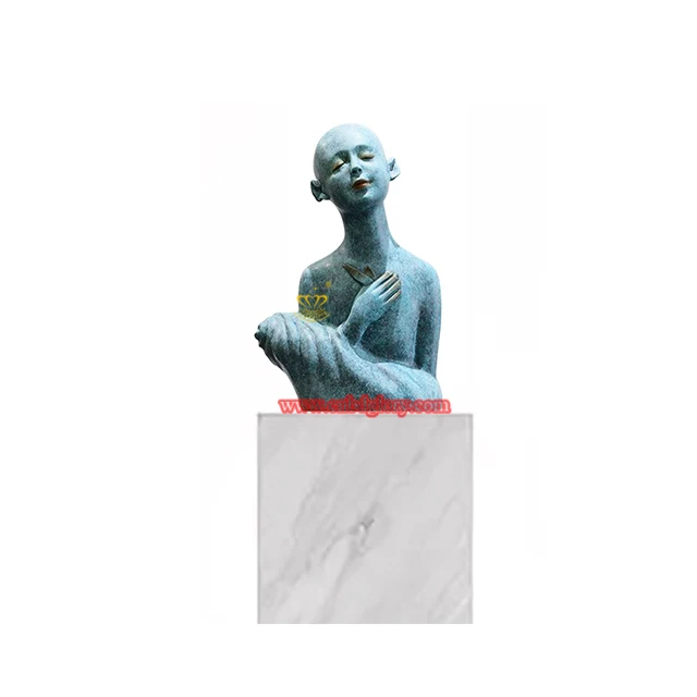Hotel and Shopping Mall Living Room Landscape Design Art Street Abstract Figure Statue Fiberglass Resin Crafts Sculpture