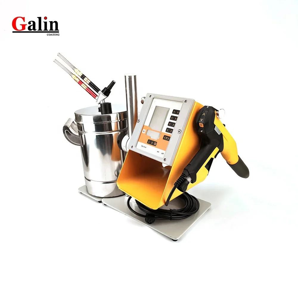 Galinflex 2L small/ mini Lab Powder Coating Machine for Metal, steel, aluminium,car parts