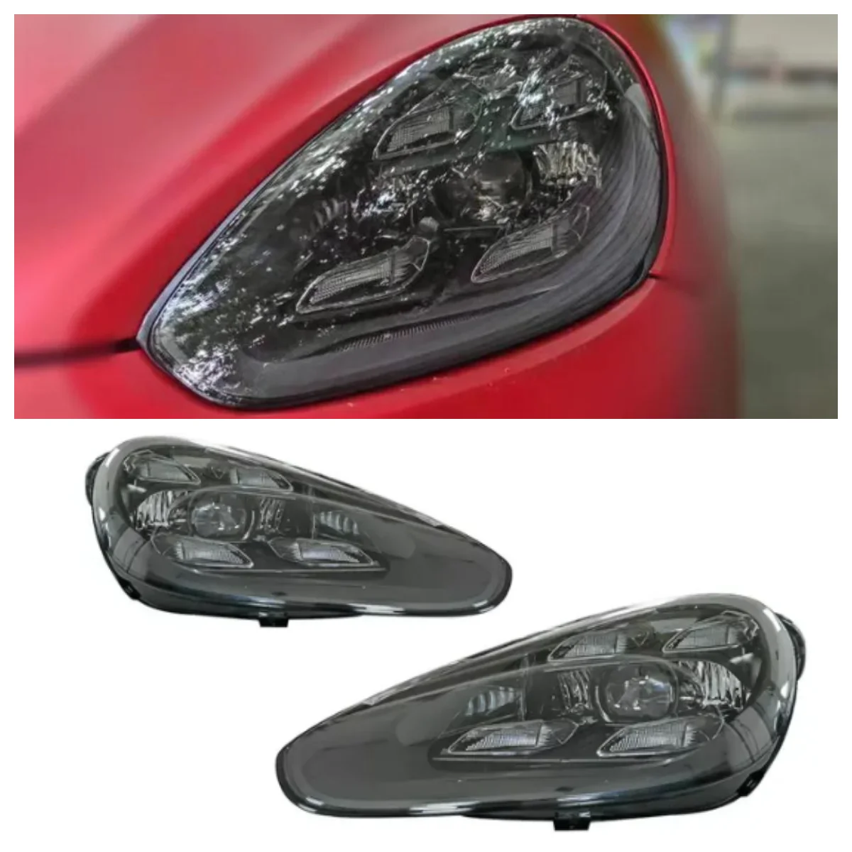 For Porsche Cayenne 2011-2018 high quality LED headlights, 9Y0 plug and play, 9Y0 upgrade, 9Y0