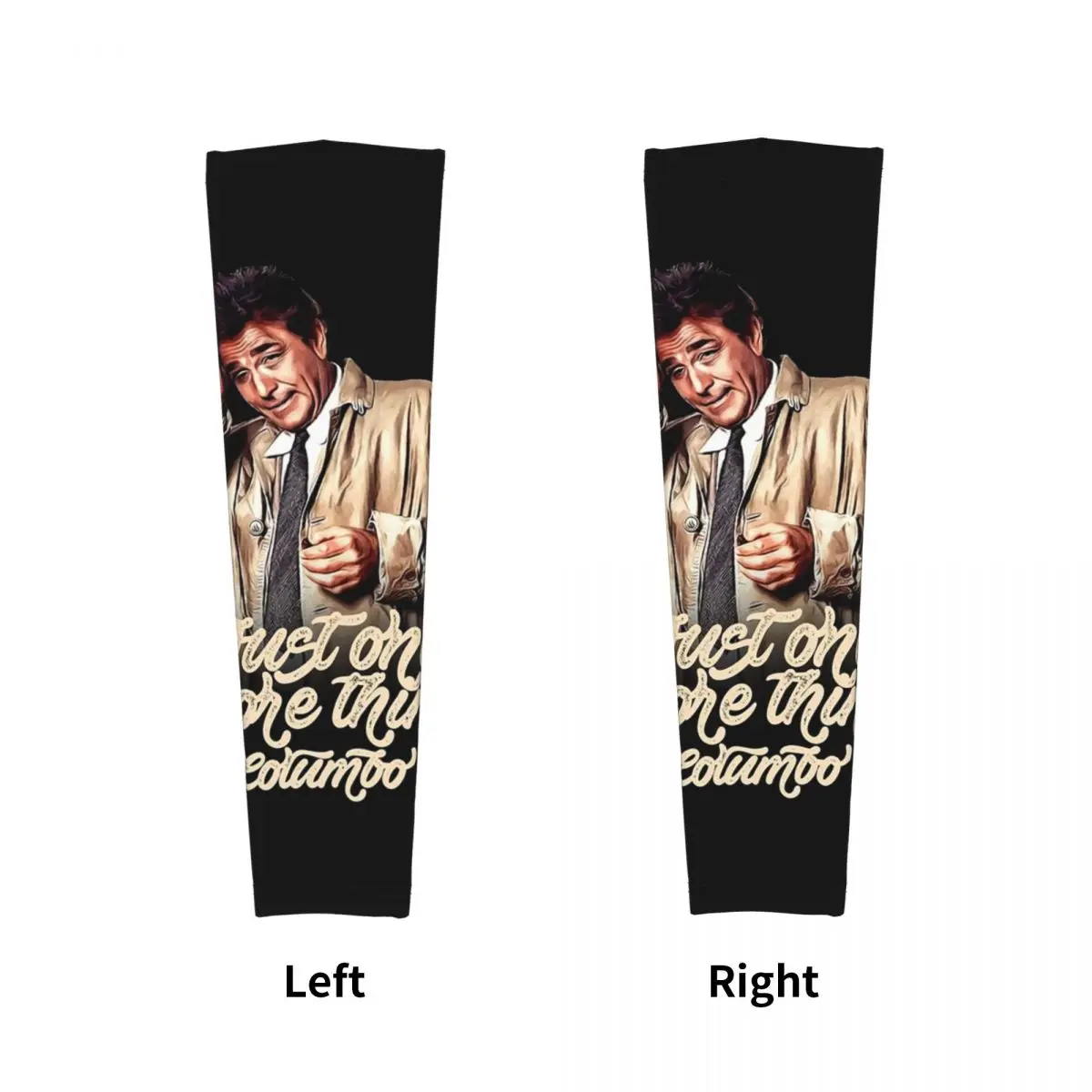 コロンボ - テレビ番組 アームスリーブ メンズ レディース 日焼け止め UVカット タトゥーカバーアップ スポーツ冷却 サイクリング