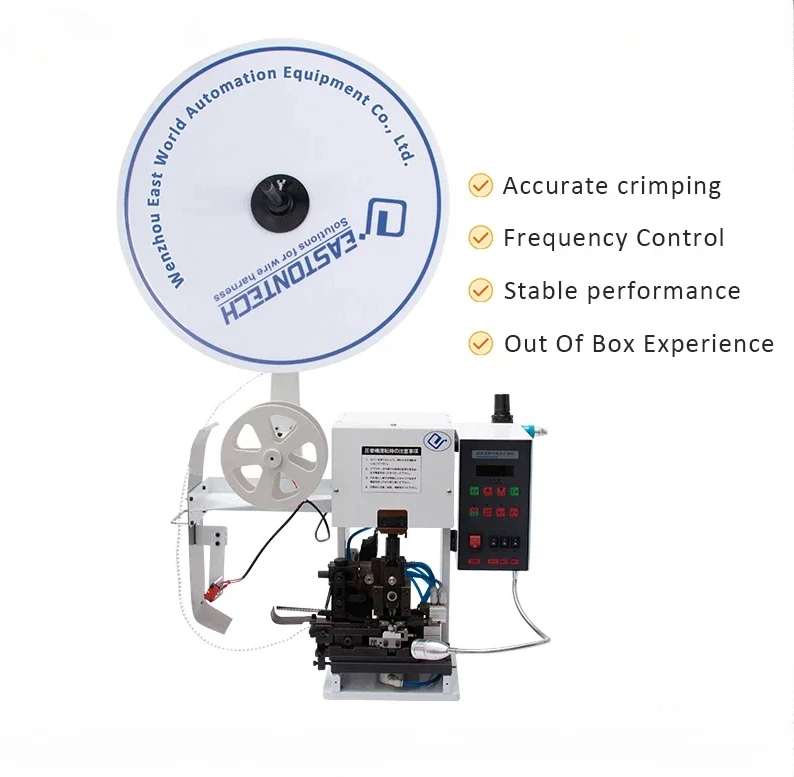 

EW-50A Automatic wire crimper wire strip and terminal crimping machine Molex JST 1.5T 2T 3T