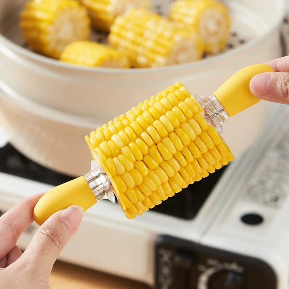 2PCS/4PCS/6PCS/8PCS/Corn Needle Grilling Sticks Stainless Steel Corn Fork BBQ Fork Fruit Fork Home Corn Tool