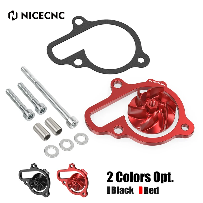 NICECNC For Honda CRF450R CRF 450R 2021-2025 Oversized Water Pump Impeller Cooler CRF450RX CRF450RWE CRF 450R CRF 450RWE 2024