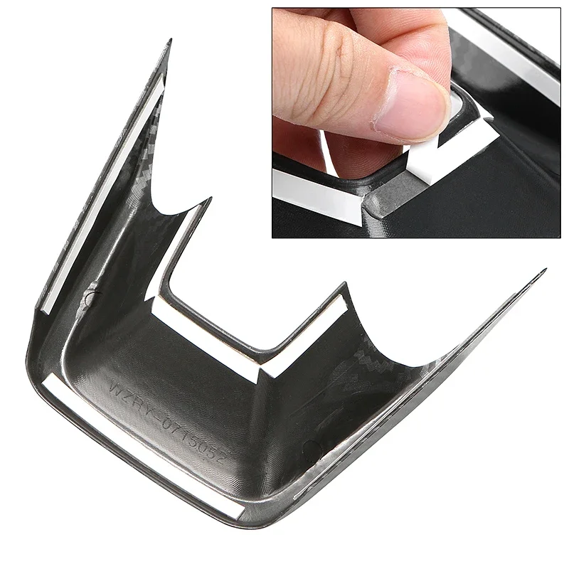 

For Nissan X-Trail T33 Qashqai J12 Rogue Car Steering Wheel Switch Decor Cover Auto Steering Wheel Button Control Sticker
