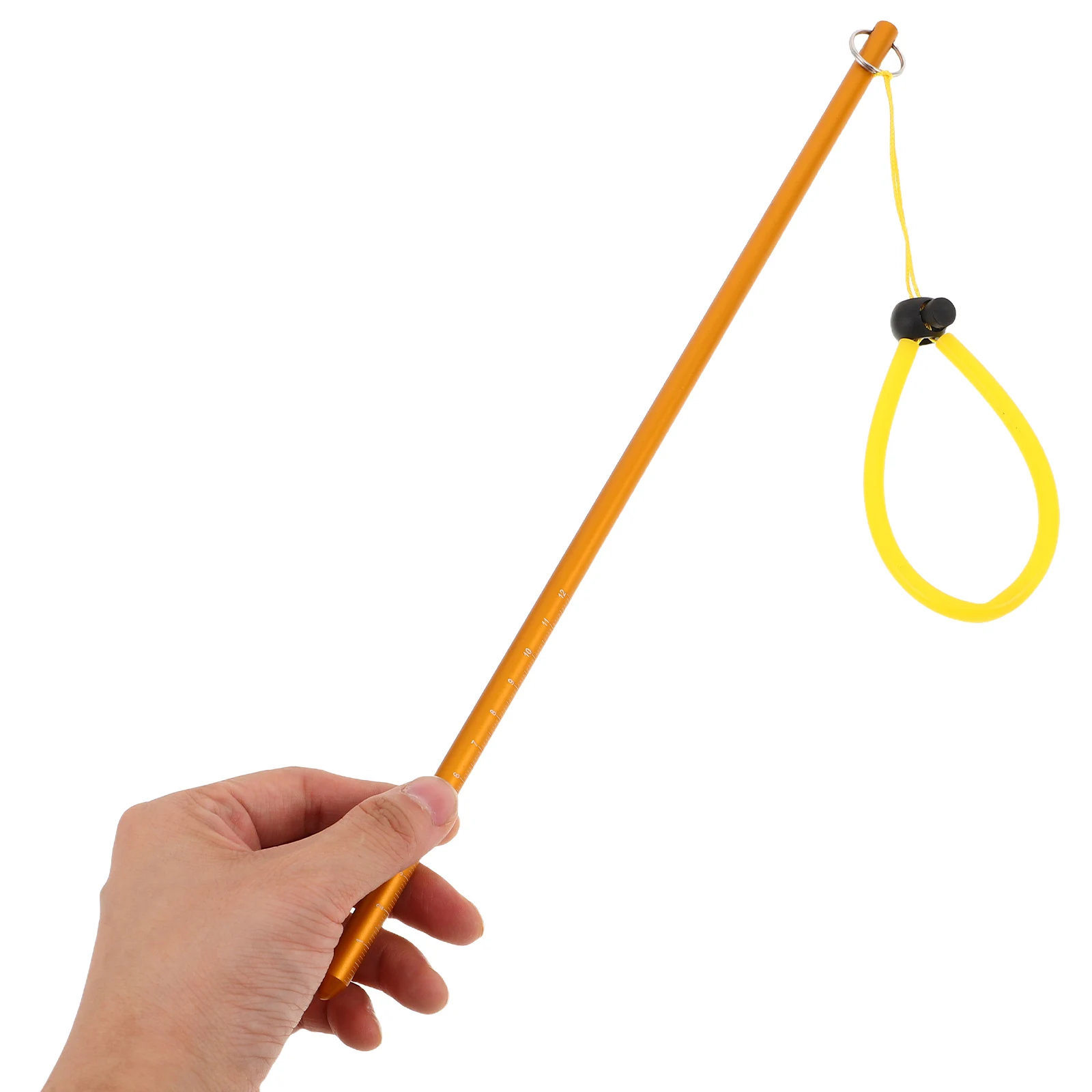 

Diving Probe Aluminium Alloy Pointer Rod Submersible Poking Pole Lightweight Portable Outdoor Survival Sound