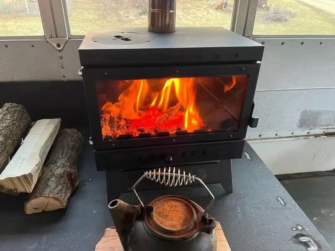 Outdoor Camping Wood Charcoal Stove High Efficiency Outdoor Camping Cook Stove Fireplace
