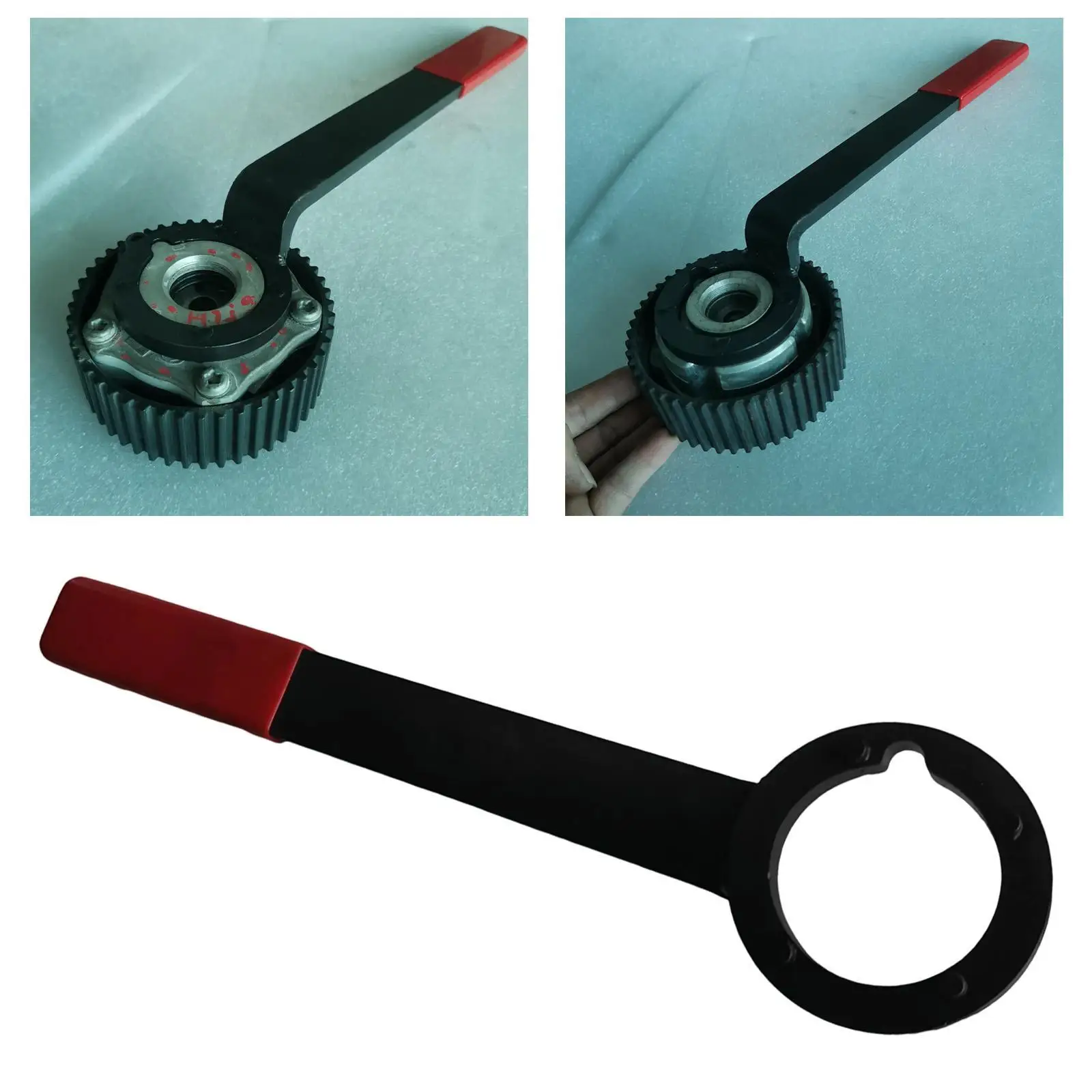 

Camshaft Pulley Holder Steel Timing Belt Pulley Wrench Automotive Tools Kit for Volkswagen EA211 Engine Maintenance