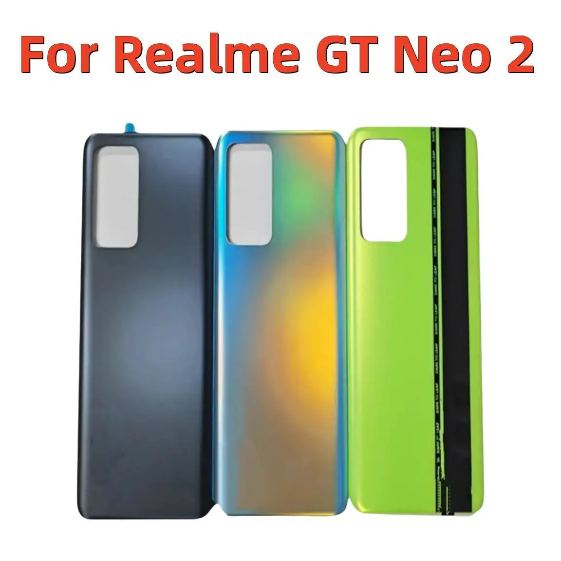Для Realme GT Neo2 Neo2 5G RMX3370 сменный чехол Reapir не с объективом камеры