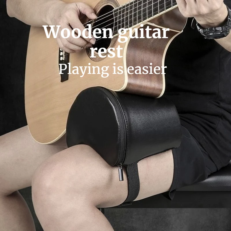 

Sponge Classical Guitar Rest Comfortable Soft Lightweight Non-slip Stable Durable Folk Guitar Rest Musical Instrument Accessory