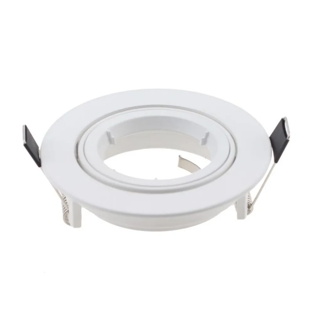 Wpuszczana rama mocowana GU10/MR16 lampa sufitowa LED typu Downlight podstawka osprzętu oświetlenie punktowe kuchennego