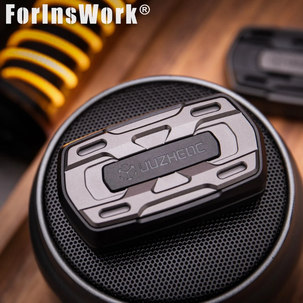 JUZHEN Unlimited Fidget Pushing Slider Stress Relief Adult Metal Decompression Toy Office Tabletop Boyfriend Gift