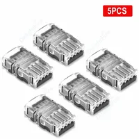 2/3/4/5/6 Pin LED Strip Connectors Waterproof LED Connector Terminal For 8mm 10mm LED Strip Light WS2811 WS2812B LED Strip